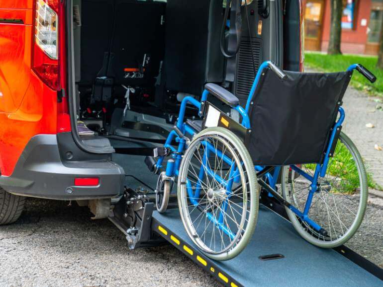trasporto disabili Autofficina Filippone Service di Padova